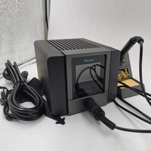 QUICK TS1200A intelligent touch lead-free soldering station electric iron 120W anti-static soldering iron soldering station