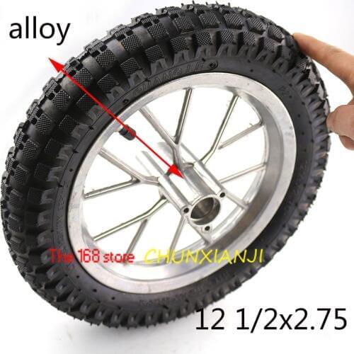 Package post Mini off-road motorcycle parts Leah small off-road vehicle front and rear wheel assembly 12 1/2X2.75 wheel tyre