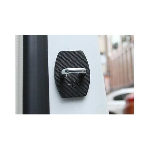 Door Lock Protector Cover Buckle Decoration 4pcs For Opel Astra K 2015-2017