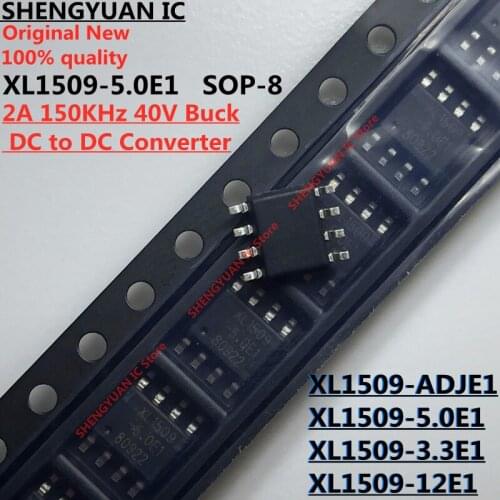 10 pcs XL1509 SOP-8 XL1509-5.0E1 XL1509-5.0 XL1509-3.3E1 XL1509-3.3 XL1509-12E1 XL1509-ADJE1 XL1509-ADJ 100% new original