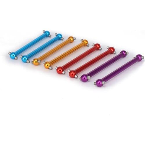 2pcs/set Universal 51mm Driven Dogbone M608 23608 Rc Car 1/18 Himoto E18 Truck Buggy On-Road upgraded hop-up parts