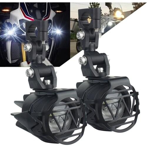 Motorcycle 40W fog lights LED Auxiliary Fog Light Assemblie Driving Lamp For BMW R1200GS ADV F800GS F700GS F650GS K1600