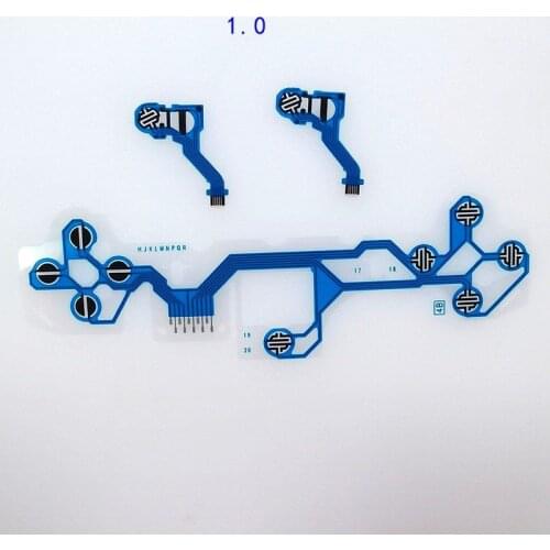 50set blue color for PS5 Controller 1.0 Conductive Film replacement for PS5 film controller Flex Cable Ribbon Cable