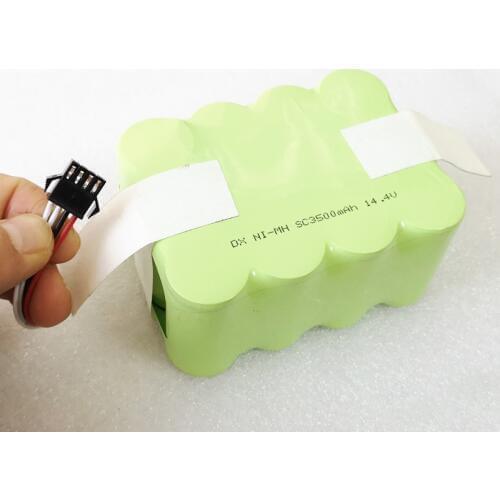14.4V 3500mAh NI-MH SC Rechargeable Battery For Fmart FZ-Q2 Q1 YZ-JA1 R550W Haier SWR-T320S Vacuum Cleaner