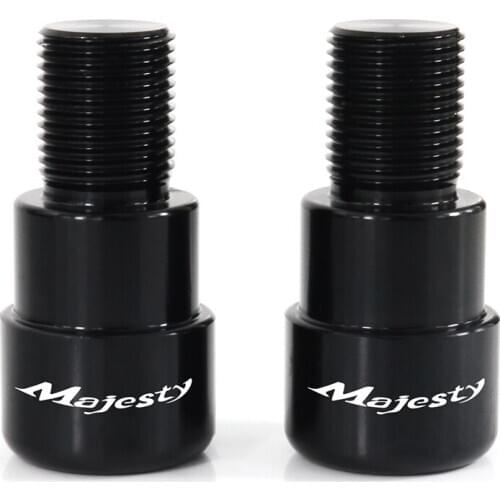 Motorcycle Balancer Handlebar Grips Bar End Cap Covers Plugs Fit For Yamaha YP 250 DXA Majesty YP 250 Majesty 4UC YP 250 Majesty