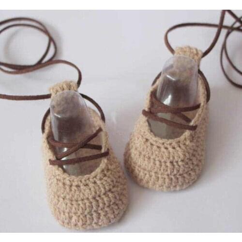 'Baby wool shoes woven by hand Newborn BabydiyHandmade baby wool shoes baby woven shoes