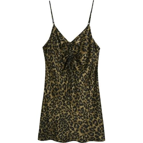 JC·KILIG 2021 ANIMAL PRINT MINI DRESS B1844