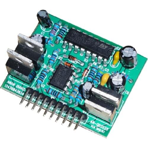 Front-stage Driver Board Inverter Boost Driver 3525 Small Board with Totem Double-sided PCB Driver Waveform Is Good