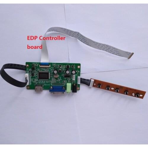 For N140BGE-E3W KIT VGA LCD DRIVER SCREEN display monitor HDMI DIY 1366X768 Controller board EDP LED 30Pin 14"