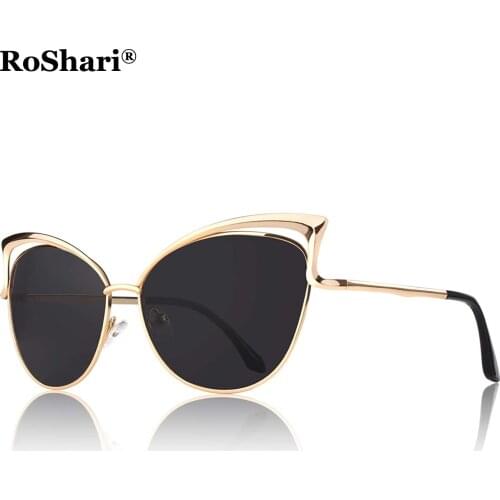 RoShari Women's Sunglasses Mirrored