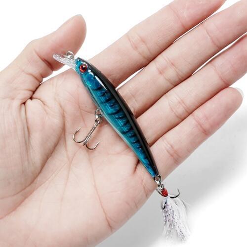 Fishing Wobblers Wobbler Lure Hard Dancing Minnow Fishing Lure Minnow Da Pesca Crankbaits Pesca Fishing Crankbaits Feather