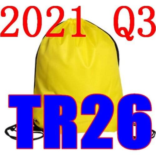 Latest 2021 Q3 THE TR26 New style TR 26 Bunch of pocket and Pull on the rope bag Handbag