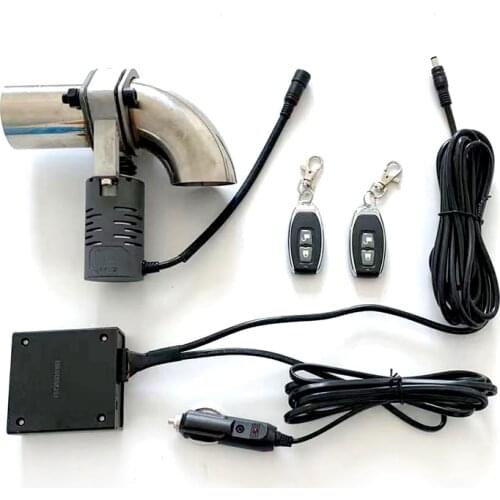 Exhaust Cutout Valve Electric Exhaust Valve Muffler Valve Set Automobile Wireless Remote Control Valve Systems