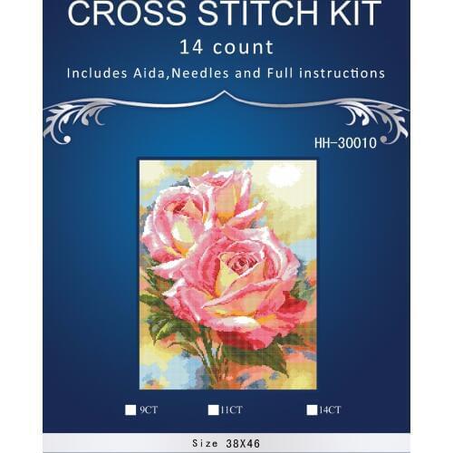 Top Quality Lovely Hot Sell Counted Cross Stitch Kit Old World Holiday Ornaments Similar DMC DIM hh-30010 Boat corner