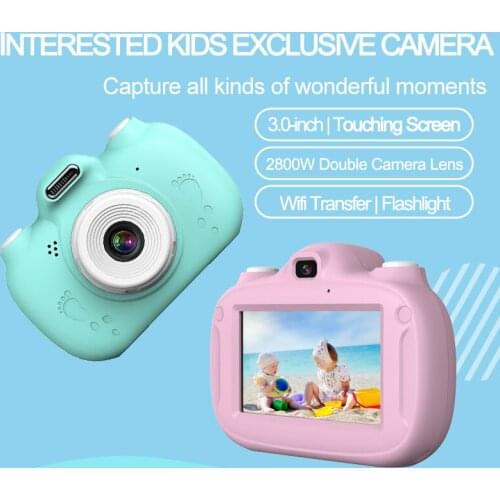 Wifi Children Camera Kids Camera Cartoon Mini Camera For Girl boy toy