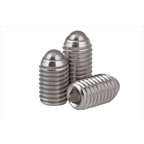 304 stainless steel spring ball plunger screw hex socket set screws M3 M4 M6 M8 M10 M12 M16 ball spring plunger Positioning bead