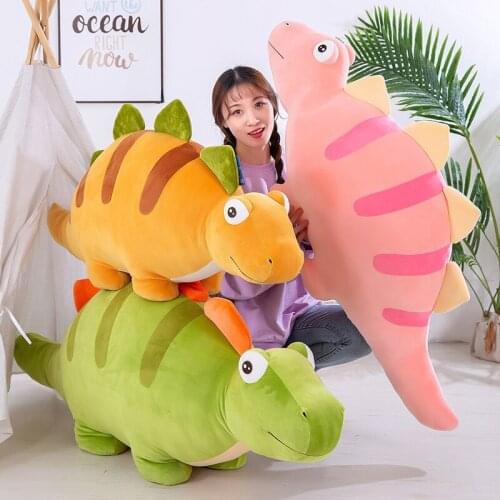 33/120cm Cartoon Simulation Dinosaur Stuffed Plush Toys Animals Pillow Tyrannosaurus Rex Dolls Kids Children Girls Birthday Gift