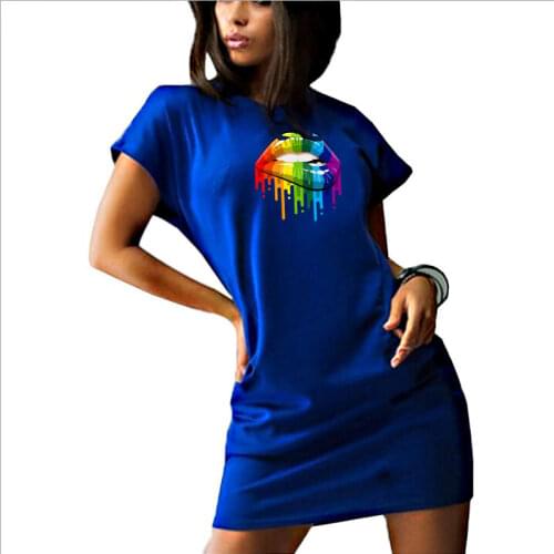 Летние платья с принтом ALWORTH China At AliExpress