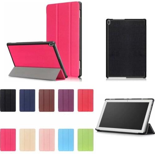Case for Lenovo TAB4 Tab 4 10 TB-X304L TB-X304F TB-X304N 10.1" Smart Cover Funda for Tab 4 10 Tablet PU Folding Stand Skin Shell