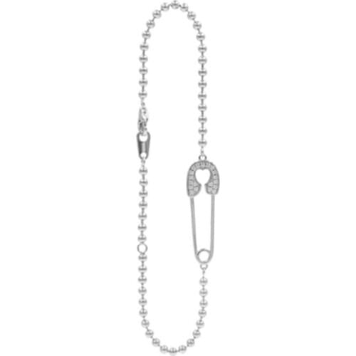 DHEYGERE Quan Zhilong Same Pin Bracelet Cold Wind Temperament Ins Niche Simple Female Male Trend