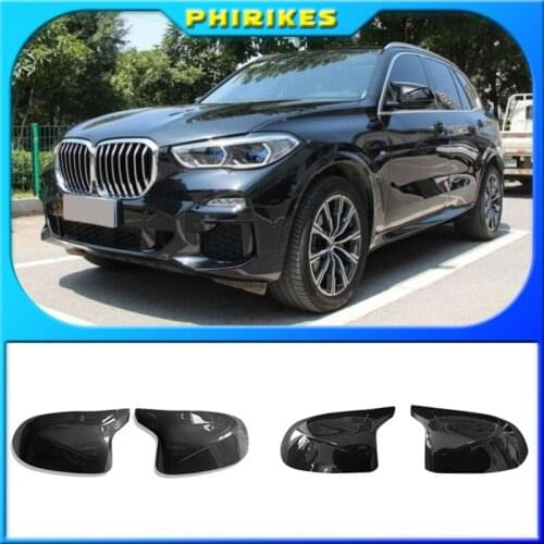For BMW X3 X4 X5 X6 F15 F16 F25 F26 2014~2018 Car Side Wing Replacement Mirror Cover Rear-View Black Cover high quality types