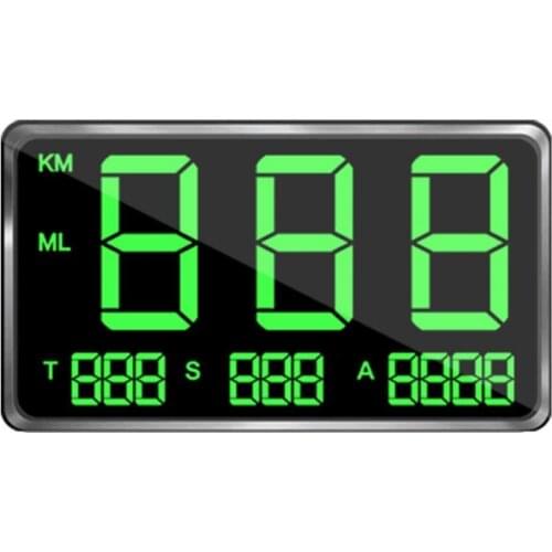 60% Dropshipping!Car GPS Speed-Head Up Display HUD MPH Digital Speedometer Altitudes C80 Monitor
