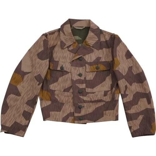 GUCA-037 WWII German Heer Splinter 41 Brown Variation Camo M44 field tunic