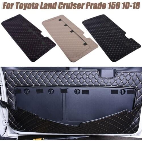 Cargo Rear Trunk Tailgate Tail Gate Door Mat Cover Floor Carpet Mud Pad Kick Tray For Toyota Land Cruiser Prado 150 2010 - 2018