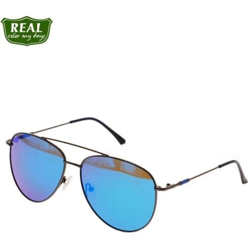 REAL New Style Men SunGlasses Polarized Sunglasses Men Goggles Classic Design Anti-Reflective Glasses Male Eyewear uv400