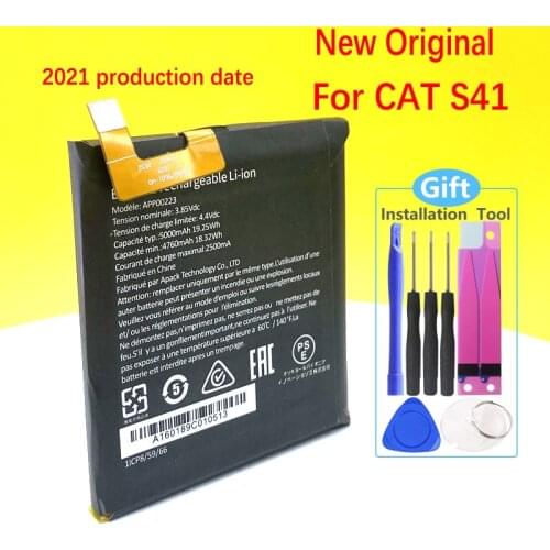 New Original Battery For CAT S41 APP00223 Mobile Phone NEW 5000mAh Battery In Stock