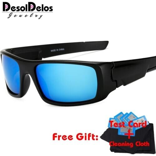 Polarized Night Driving Glasses For Men High Quality Anti Glare Safety Night Vision Square Sunglasses Eyewears Gafas