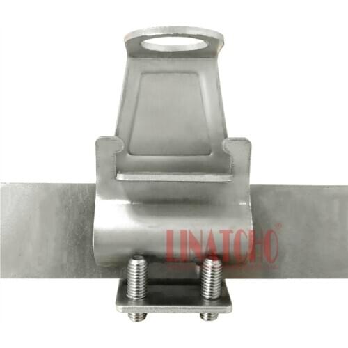 Vehicle walkie talkie stainless steel fixed clip car antenna gutter bracket on long iron sheet