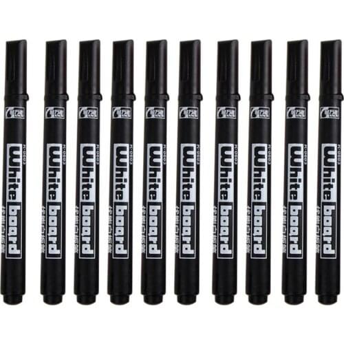 20pcs/set Board Whiteboard Marker Pen Washable Black Tool Pen