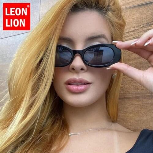 LeonLion Oval Sunglasses Women 2021 Vintage Sun Glasses Women Retro Eyewear Women/Men Brand Designer Luxury Gafas De Mujer UV400