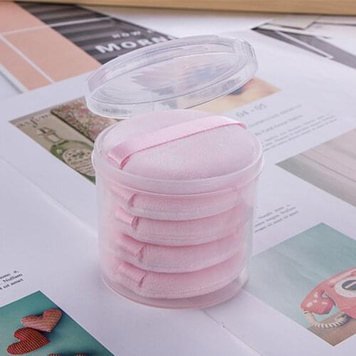 5pcs Foundation Makeup Sponge Pro Cosmetic Puff Beauty Air Cushion Powder Smooth Wet &Dry Dual-Use Makeup Sponge Tool