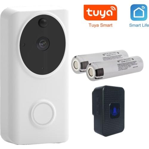Wifi IP Video Doorbell With Battery Or 8-24 AC Power Supply Wide Angle Lens Ring Doorbell Intercom Free Shipping