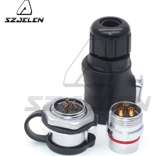 XHP20, IP67 3pin LED Connector Aviation Automotive Male and Female Electrical power Plug&Socket