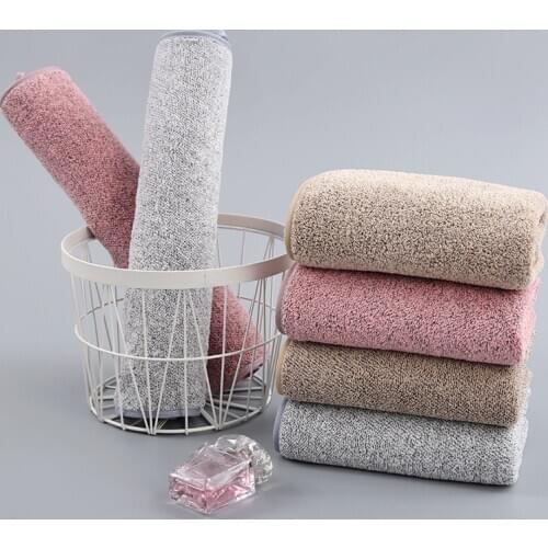 1Pcs Bathroom Supplies Soft Coral Velvet Hemming Design Fast Drying 3Colors for Household Face Towels Nice Gift
