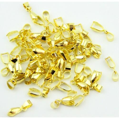 200pcs/bag 5*18mm Chromium Golden Metal Connector Hooks Stainless Steel Rings For Beads Connectors