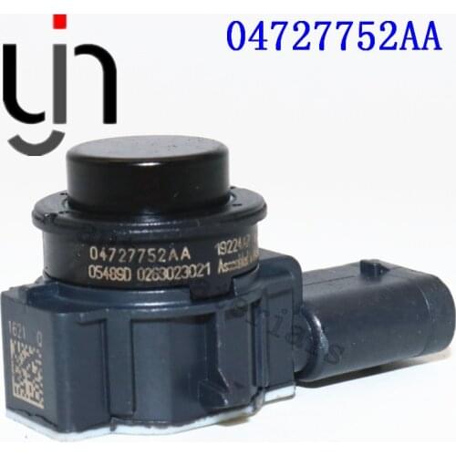 4pcs car parking 04727752AA 19224AR Black PDC Parking Aid Bumper Object Sensor Radar Reverse Assist for Dodge Chrysler