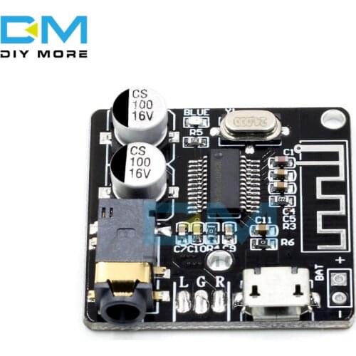 Bluetooth 4.1/ 5.0 VHM-314 Bluetooth Audio Receiver Board MP3 Lossless Decoder Micro USB 3.5mm Audio Output Amplifier Module