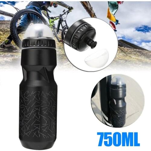750ml Portable Mountain Bike Bicycle Water Bottle Essential Outdoor Sports Drink Jug Bike Water Bottle Leak-proof Cup