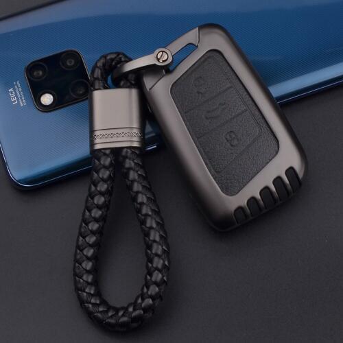 Key cover Car Key Remote Cover Case For Volkswagen Tiguan MK2 Magotan Passat B8 CC 2017 2018 For Skoda Superb A7