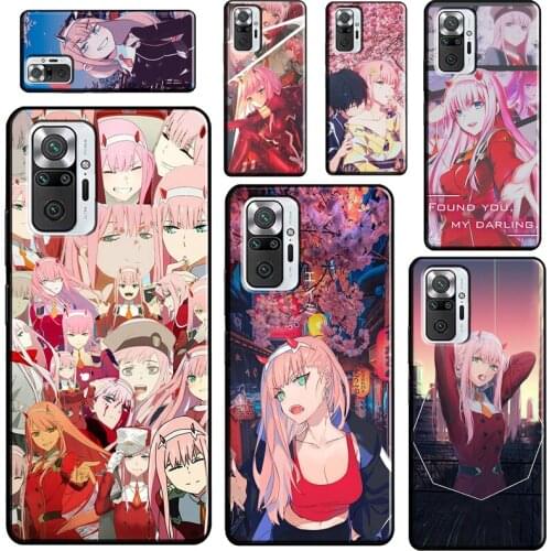 Zero two darling in the franxx 002 For Xiaomi Redmi Note 9 Pro 8 9S 8T Note 10 Pro Phone Case For Redmi 9T 9A 9C 7A 8A Cover
