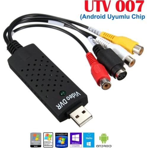 UTV007 Chip Android OTG Windows 10 Compatible USB Video Capture Card