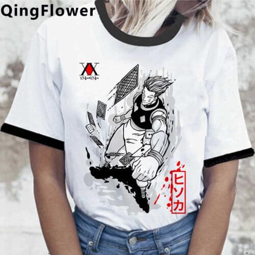 Hunter x Hunter Kurapika Killua Hisoka t shirt clothes female print casual aesthetic clothes ulzzang streetwear