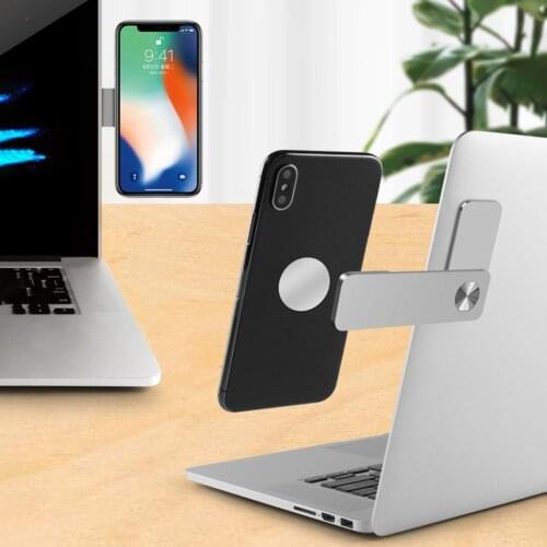 Magnetic Folding Holder Multi Screen Support For Phone Stand Holder Extension Adjust Laptop Side Mount Connect Tablet Bracket