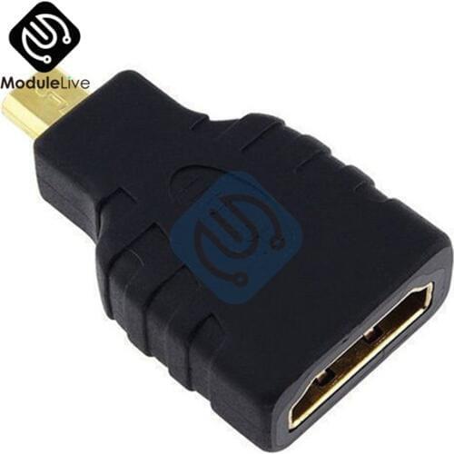 Micro HDMI Female to HDMI Male Converter Adapter Connector For HDTV Camera