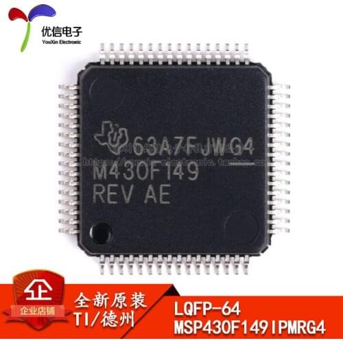 Genuine original patch MSP430F149IPMRG4 QFP-64 Flash Microcontroller Microcontroller