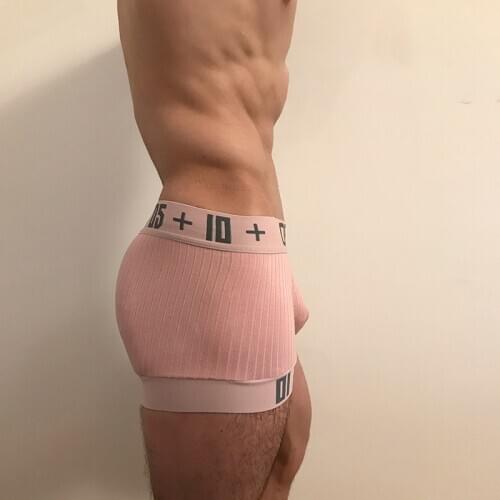 ORLVS Sexy Man Underpants Breathable Men Boxer Underwear Cotton Cuecas Masculinas Boxer Men Shorts Panties Sexy Man Slips